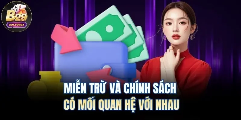 Miễn trừ và chính sách có mối quan hệ với nhau